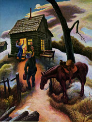 Thomas Hart Benton New Year's Eve Ozarks